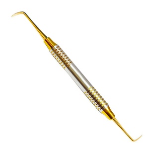 Ensemble de 5 élévateurs manuels de sinus dentaires Kit de chirurgie buccale d'implant avec Curette Instruments de greffe osseuse Matériau en acier - Product Image 3