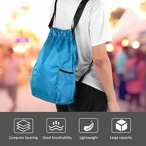 Bolsos con cordón de calidad superior para hombre recién llegados, ropa informal, cómodos bolsos con cordón impermeables para poliéster de moda - Product Image 6