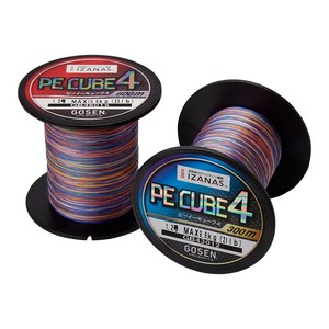 สายตกปลา GOSEN PE CUBE4 300-600 ม. (รุ่น: 1/1.2/1.5/2/3) - Product Image 1