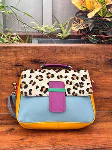 กระเป๋าหนังมีฝาปิดพิมพ์ลายสัตว์ใหม่กระเป๋าหนังรีไซเคิลกระเป๋าแฮนด์เมดกระเป๋าสะพายไหล่กระเป๋าถือคาดลำตัวสำหรับผู้หญิง - Product Image 5