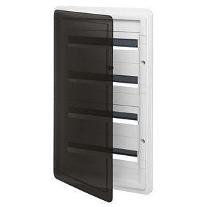 Quadro di Distribuzione a Incasso Vimar V53172 Nero Fumo IP40 per Interni in Plastica - Product Image 1