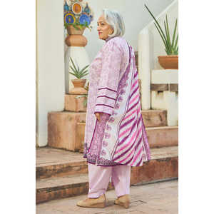 ชุดผ้าชีฟองพิมพ์ลาย 3 ชิ้น พร้อมงานปัก สำหรับใส่ทุกวัน รุ่น CL-52691 B - Product Image 2