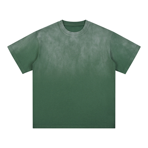 เสื้อยืดโอเวอร์ไซส์ผู้ชาย ผ้าคอตตอนหนา 250gsm สไตล์วินเทจ ล้างสีแบบแอซิดวอช คุณภาพพรีเมียมจากโรงงาน ผลิตจำนวนมาก ขายส่ง - Product Image 1