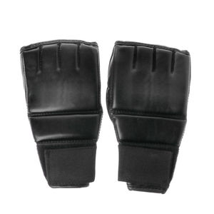Gants MMA demi-doigts personnalisables pour l'entraînement d'art martial mixte Gants de protection pour la boxe et le taekwondo au prix de gros - Product Image 1