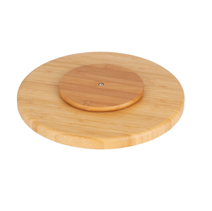 Personalizado de madera Lazy Susan Mejor pieza de diseño a buen precio Organizador de cocina Nuevo producto de madera Lazy Susan - Product Image 5
