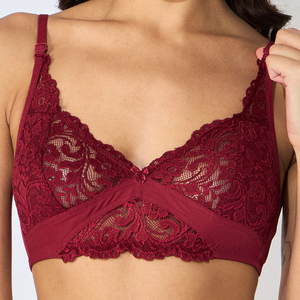 Soutien-gorge sans couture pour femmes avec tissu doux au toucher, idéal pour se détendre, le yoga et le confort quotidien, ensembles de lingerie 2026 - Product Image 3