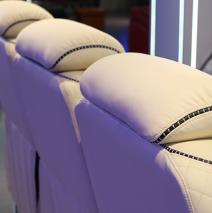 Sofá de cine personalizado de gama alta 2024, sillón reclinable eléctrico de <span class=keywords><strong>tres</strong></span> asientos <span class=keywords><strong>para</strong></span> una experiencia cinematográfica cómoda - Product Image 5