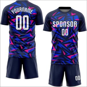 Ensemble d'uniformes de club de football personnalisés, t-shirts et maillots pour joueurs de football, équipement de football haut de gamme, 100% polyester - Product Image 4