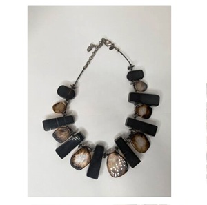 Collar de cuerno Real de búfalo de calidad de Color negro de Venta caliente artículo hecho a mano por artesanos indios hechos en la India - Product Image 3