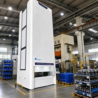 Software ERP de Intercambio de Datos, Sistema de Gestión de Almacenes, Módulo de Elevación Vertical Inteligente para Logística de Comercio Electrónico, Almacenamiento de Piezas Pequeñas, Uso en Metal