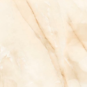 Vistaar Onyx Bianco 600x600mm Azulejo de piso de porcelana esmaltada Aspecto de mármol Lujo 60x60cm Azulejos esmaltados de cerámica - Product Image 4