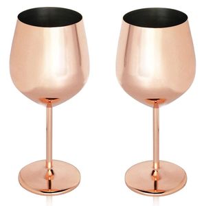 Verres à vin en acier inoxydable en gros, gobelets à vin à pied en métal, verres à vin rouge, verres à champagne, verres à boire pour mariage et fête - Product Image 6