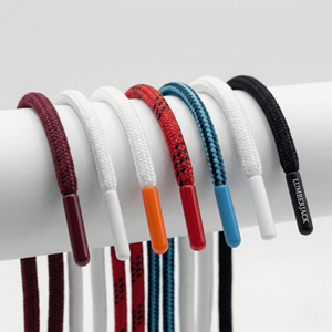 Cordones Planos Ajustables de Plástico PP de 8mm para Calzado Deportivo al por Mayor |   Tapón Personalizado con Logotipo, Ecológico, con Recubrimiento, Sin Plomo, Duradero - Product Image 2