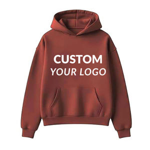 เสื้อฮู้ดดี้ผู้ชายไซส์ใหญ่ ผ้าฝ้ายหนานุ่ม 100% สไตล์ลำลอง ทรงหลวม ระบายอากาศได้ดี มีกระเป๋า ดีไซน์สวย รับผลิตแบบ OEM สำหรับฤดูหนาว - Product Image 5