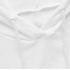 Top corto con capucha de calidad superior para mujer, ropa de invierno informal con logotipo frontal personalizado, cuello ligero con capucha de longitud corta - Product Image 3