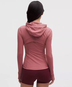 <b>Women</b> Zip Hoodies 100% Cotton Fleece Front Logo Hooded <b>Jackets</b> Wholesale OEM ODM Private Label Supplier Premium Quality - Product Image 2