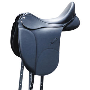 Selle de dressage pour cheval en cuir brun de qualité supérieure, design professionnel, bois, qualité supérieure, durable, personnalisable, équestre - Product Image 5