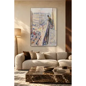 Fida Edvard Munch De la Balcony, Rue Lafayette Impression sur toile - Product Image 4