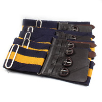 Cinturón Uniforme Personalizado de Alta Calidad con Hebilla de Acero, Correa Ajustable de Nylon y Tela, Tamaños Personalizados