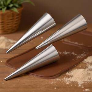Juego de moldes para repostería 3 piezas inox (3,5x12cm) Cannoncini Mignon 0094 4 - Product Image 3