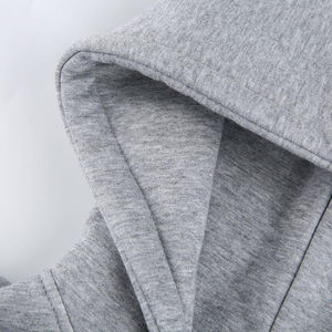 Factory Price Ladies Loose Long Sleeve Pullover Cotton Blank Oversize OEM Custom <b>Crop</b> <b>Top</b> Women's Hoodies for Autumn - Product Image 3