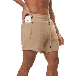 Hot Selling Custom <b>Men's</b> Gym Fitness Sportswear <b>Shorts</b> Summer Spring Outdoor Training Active Wear with Solid Pattern - Product Image 4