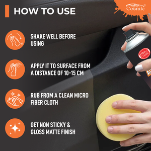 Spray brillante de alto rendimiento ALL SHINE y PROTECTANT 500ml para parachoques de salpicadero y paneles de puertas disponibles para cantidades a granel - Product Image 5