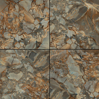 Nouvelle conception en taille de 600x600mm Design en marbre ayant des carreaux de céramique polis utilisés pour l'entrepôt