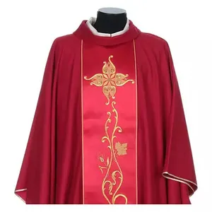 Тканевые палантины для священников с вышивкой, одежда для церкви, оптовая продажа, Индивидуальная Классическая одежда для хора