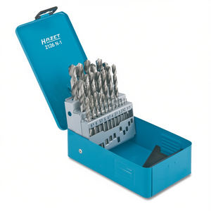 Jeu de 25 forets polyvalents Hazet en coffret – Forets hélicoïdaux polyvalents - Product Image 2