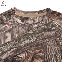 Camo chemises vêtements de chasse léger Performance Sublimation extérieur chemises à manches longues pour hommes 2024