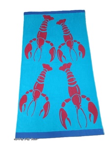 Serviette de plage conçoit des conceptions jacquard de coton éponge polyvalentes peuvent être des conceptions personnalisées styles qualité fabriquée en Inde - Product Image 6