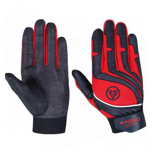 Guantes de bateo de béisbol de salida de fábrica de alta calidad para adultos Guantes de bateo de cuero de calidad extrema Logotipo personalizado Envío listo - Product Image 3