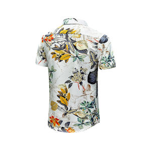 Pantalones cortos de playa y bañadores de secado rápido para hombre, camisa de baño con estampado elástico de 4 vías, suministro OEM - Product Image 3