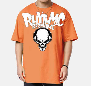 Última camiseta OEM 100% algodón liso camiseta de gran tamaño camiseta de peso pesado/personalizado 3D pantalla Logo hombres Puff estampado camiseta - Product Image 1