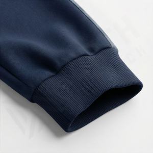 Ensemble de survêtement sport deux pièces avec fermeture éclair, sweat à capuche et pantalon long, jogging pour adultes, qualité supérieure, couleur personnalisée, vêtements de sport pour hommes - Product Image 6