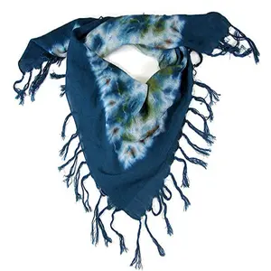 Hot Selling Scarf With Square Scarf With Tie Dye