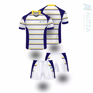 Kits de fútbol ecológicos personalizados 2024 venta al por mayor conjunto de fútbol de alta calidad uniforme de fútbol hombres camiseta de fútbol Retro Jersey - Product Image 4