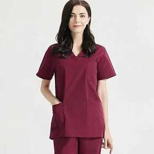 Conjunto de uniforme médico de talla grande, uniforme de seguridad hospitalaria personalizado de una pieza, conjunto de mono de enfermería - Product Image 2