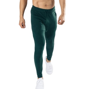 Joggers de alta calidad para hombre, pantalones de chándal informales para gimnasio personalizados, pantalones de chándal ajustados de algodón y poliéster con cremallera 2026 - Product Image 4