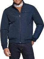 Blouson aviateur brodé de haute qualité avec logo personnalisé OEM blouson de baseball hip-hop zippé pour hommes