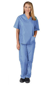 Uniformes Médicos Unisex de Alta Calidad, Cómodos, de Algodón/Poliéster, Modernos y Fáciles de Cuidar, con Detección de Agujas para Enfermeras - Product Image 4