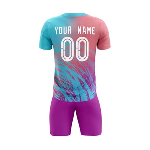 Kit de fútbol Sublimación personalizada Diseño de camiseta Tela de secado rápido Ropa de equipo personalizada OEM Proveedor de tallas para jóvenes y adultos - Product Image 3