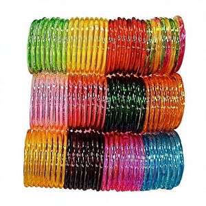 Professional Manufactures Decorative Gelly <b>Bangles</b> for Ladies Factory Made Women Glass <b>Bangles</b> <b>Set</b> Available - Product Image 1