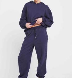 Vente en gros de survêtements en coton et polyester pour femmes survêtements à séchage rapide survêtements à manches longues pour femmes - Product Image 3