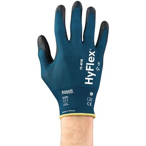Gants de sécurité Ansell HyFlex 11-616 Taille 8 Vert-bleu/Noir EN 388:2016 EPI Catégorie II 12 paires - Product Image 1