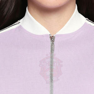 Blouson bombardier pour femmes de qualité supérieure au design OEM blouson bombardier Streetwear à bas prix blouson bombardier personnalisé - Product Image 5