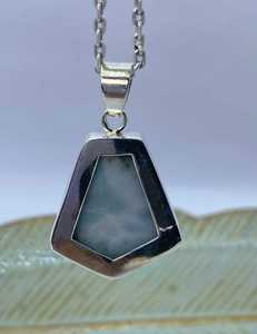 Argent Larimar Naturel Bleu Larimar Pendentif prix de gros pendentif beau pendentif bleu Larimar Cadeau pour elle Cadeau pour maman OEM - Product Image 6