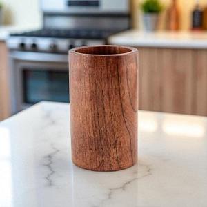 Chaud sur la surface adaptée aux couteaux ensemble de cuillères en bois de bambou vaisselle pour cuisine salle à manger - Product Image 2