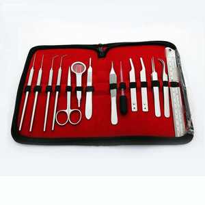 Kit de práctica de estudiante de Entomología de disección de acero inoxidable de alta calidad para laboratorios médicos de biología de Entomología - Product Image 5